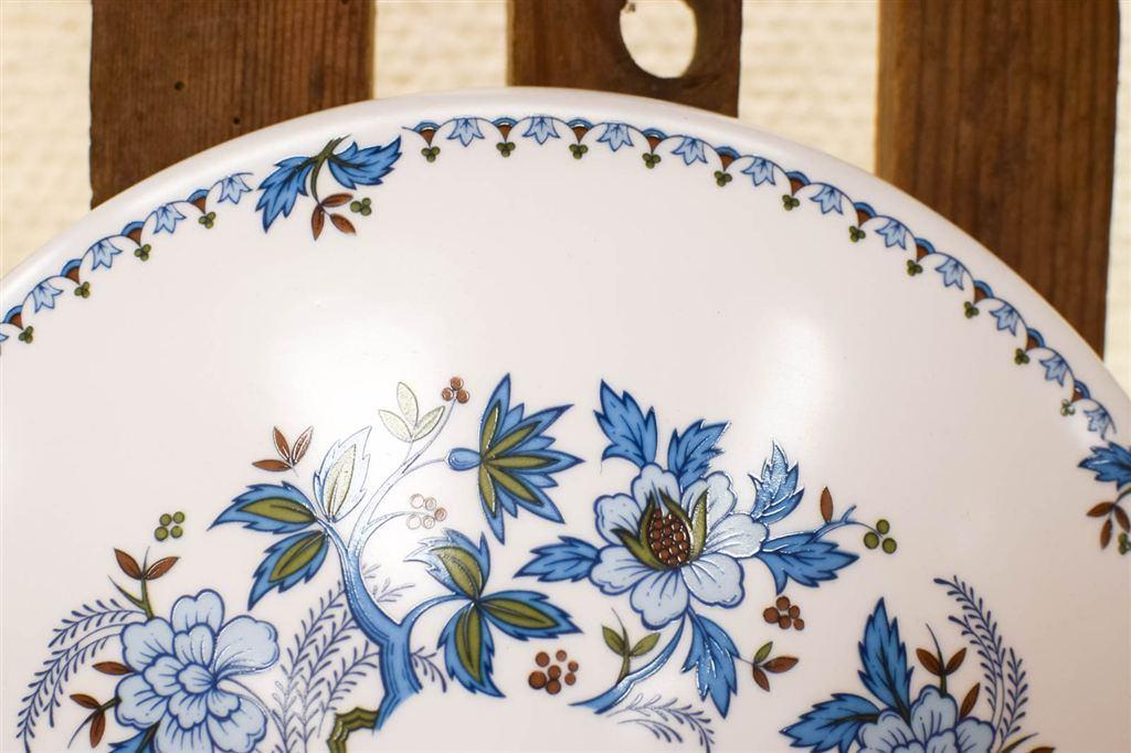 Noritake Blue Moon porseleinen afdekschaal 44969, Ophalen of Verzenden, Gebruikt, Aardewerk, Bord(en)