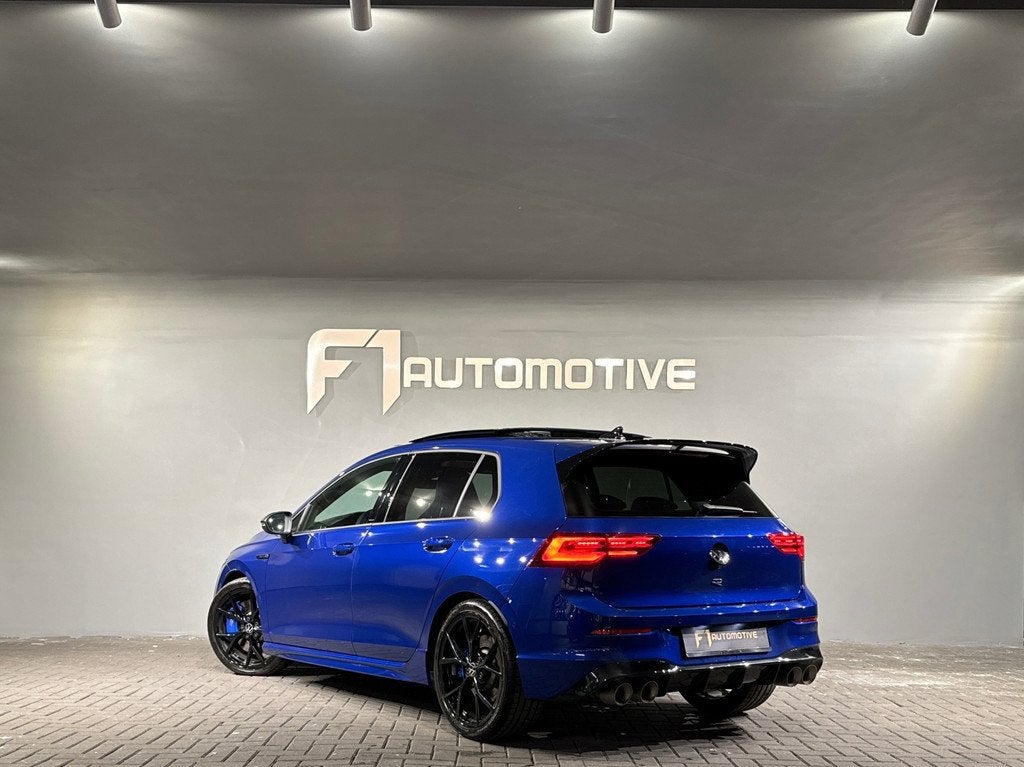 Volkswagen Golf 2.0 TSI R 4M Performance Pano|HuD|H/K|Akrapo, Auto's, Gebruikt, Zwart, 4 cilinders, 1984 cc