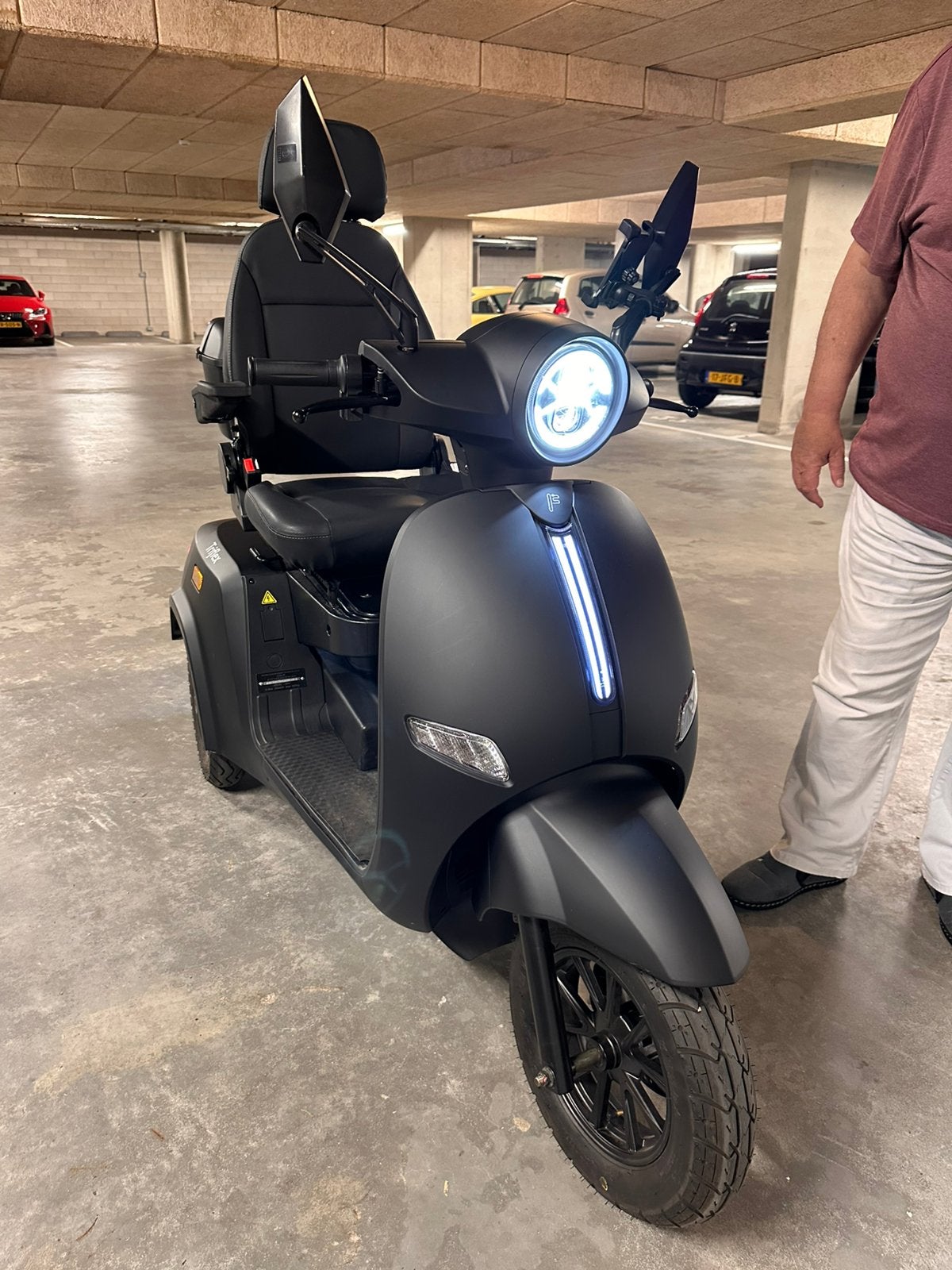 For Motion Triflex elektr. scootmobiel 100 km actieradius, Ophalen, Zo goed als nieuw, Elektrische rolstoel