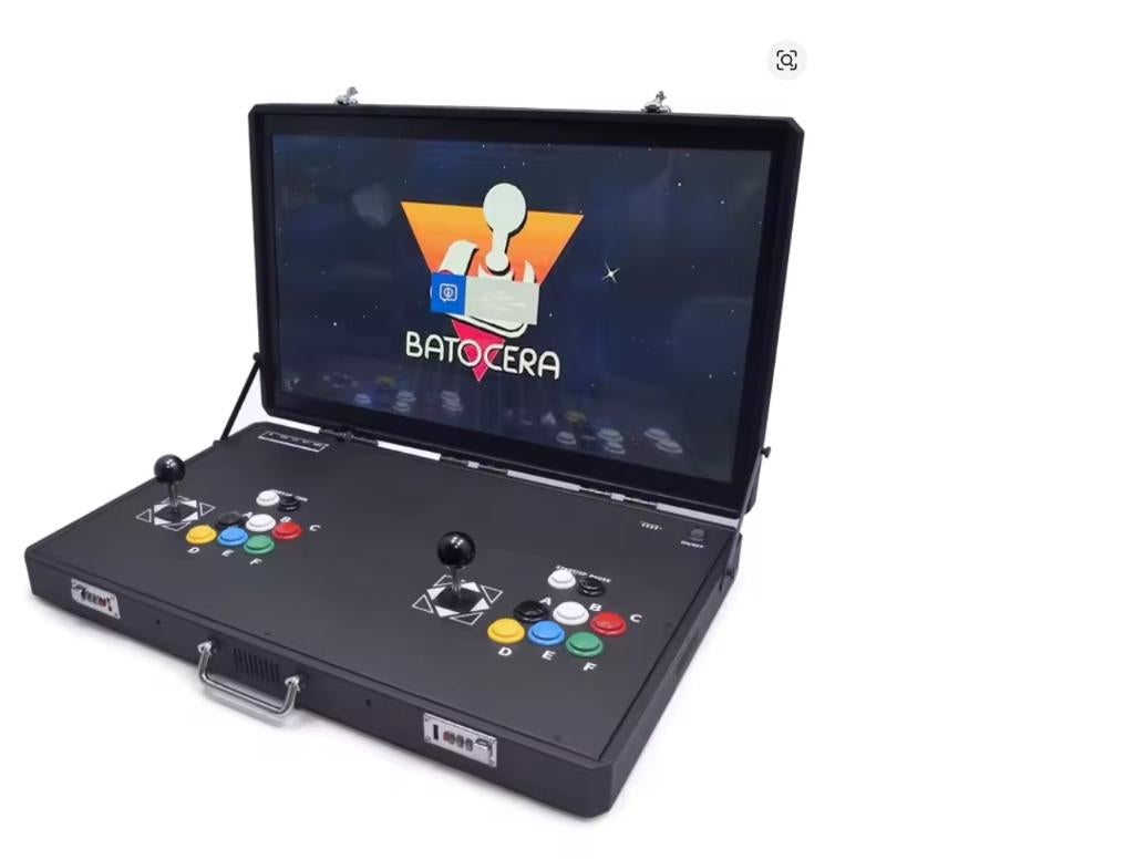 27 inch LCD Raspberry Pi 5B Batocera Videogame Arcadekast, Spelcomputers en Games, Spelcomputers | Overige, Ophalen of Verzenden