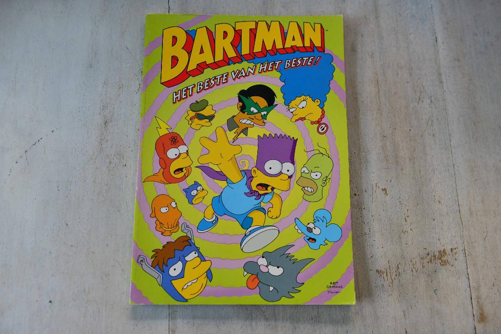 Bartman ( Simpsons ) = het Beste van het Beste door Matt, Boeken, Stripboeken, Eén stripboek, Verzenden, Zo goed als nieuw
