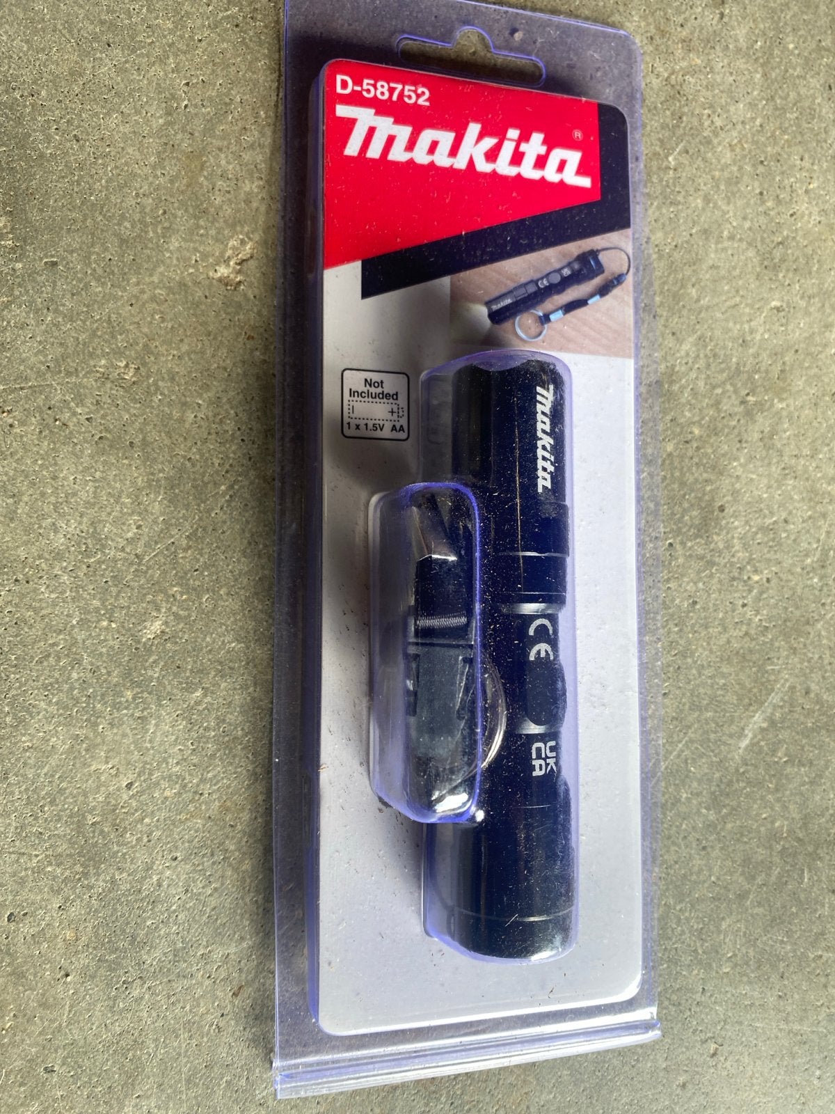 Nieuwe Makita D-58752 zaklamp - compact en handig, Ophalen of Verzenden, Nieuw, Overige typen, Makita