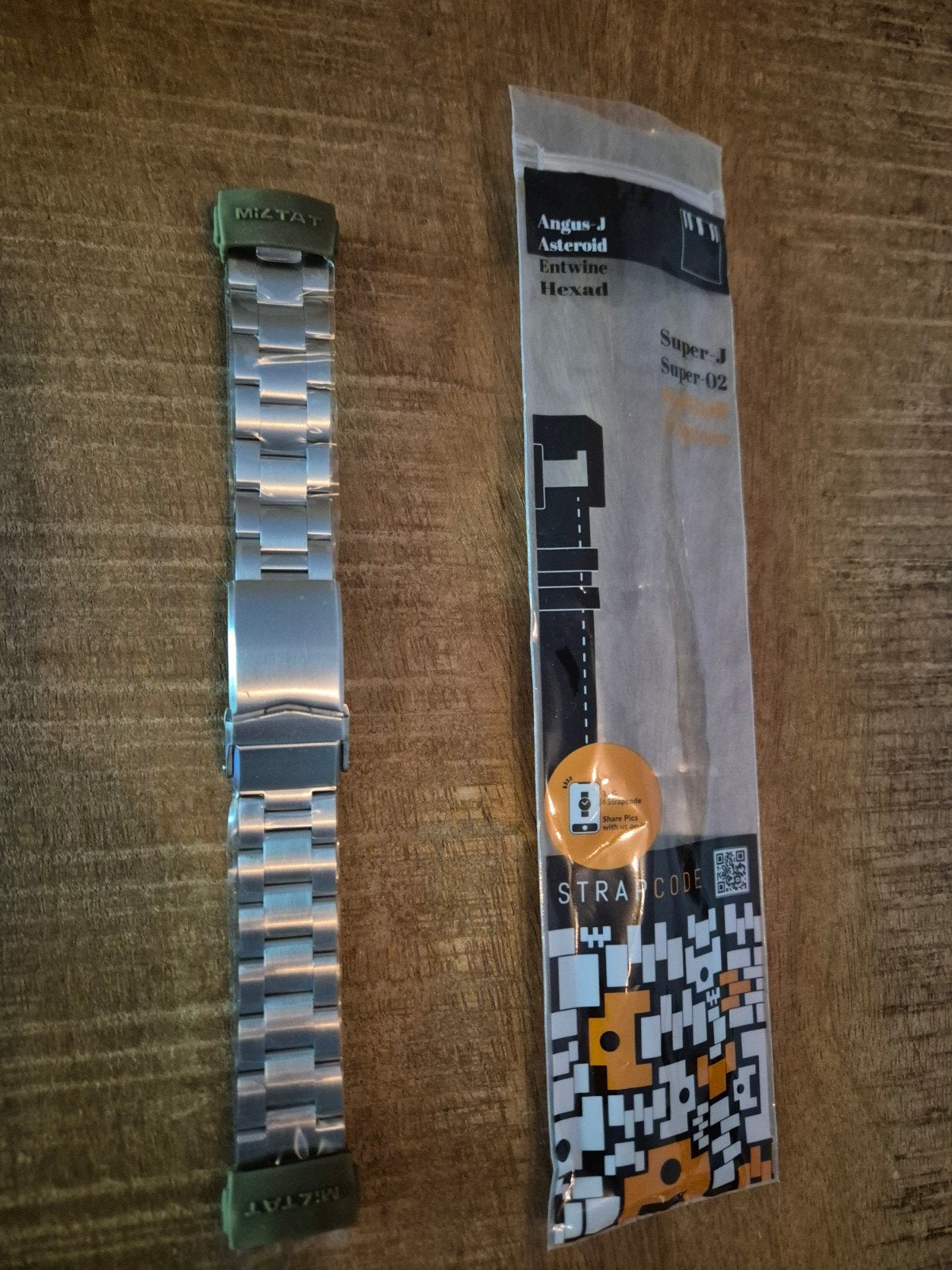 Strapcode Seiko marinemaster 300 band nieuw, Ophalen of Verzenden, Nieuw, Zwart, IOS