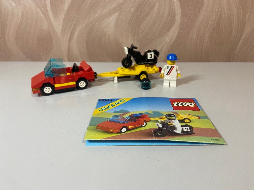 Lego - Legoland  - 6644 - Road Rebel - compleet, Kinderen en Baby's, Speelgoed | Duplo en Lego, Compleet, Gebruikt, Lego, Ophalen of Verzenden