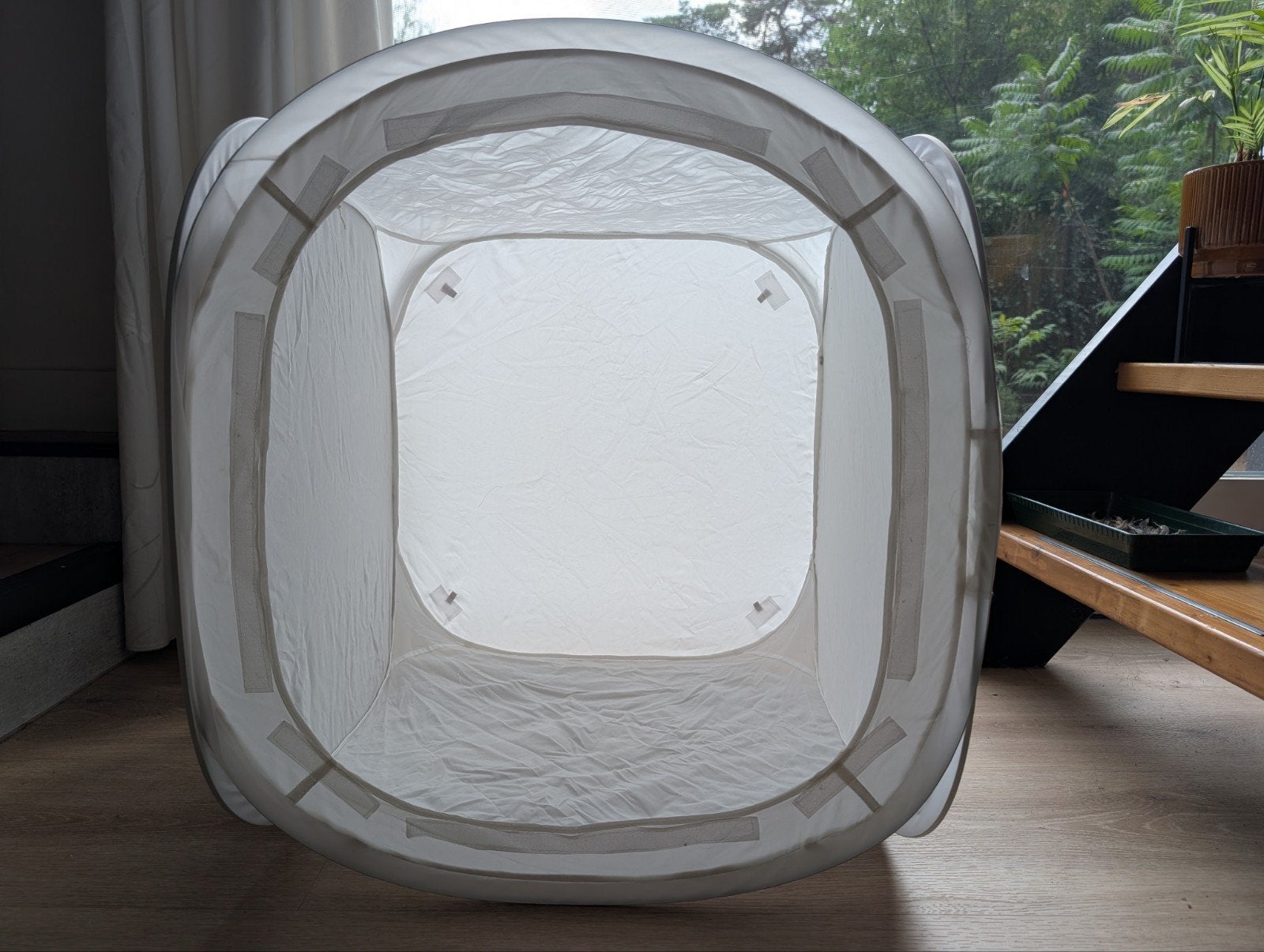 Jinbei Caler 60x60cm Mini Fotostudio met Achtergronden, Audio, Tv en Foto, Fotografie | Fotostudio en Toebehoren, Inclusief draagtas