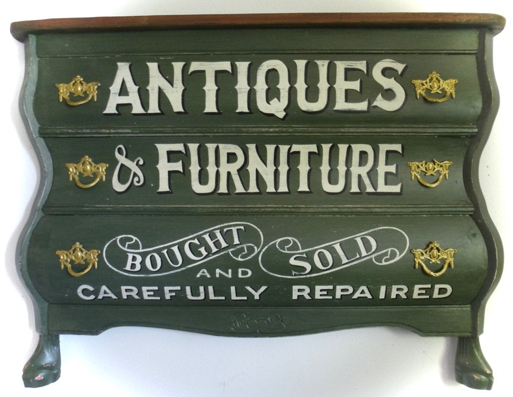 Uniek handgeschilderd eiken reclame / Antiques / Antiek, Reclamebord, Gebruikt, Ophalen of Verzenden, B6