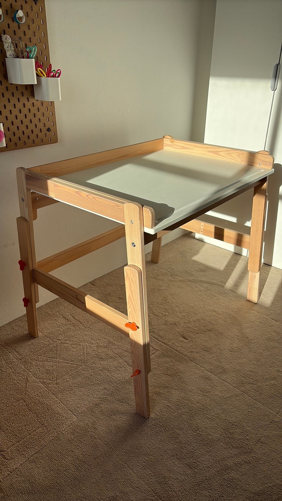 Ikea Flisat verstelbaar kinderbureau, Ophalen, Gebruikt, Minder dan 130 cm