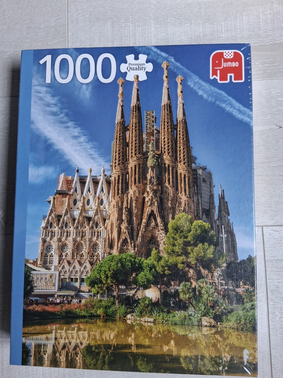 Nieuwe legpuzzel 1000 stukjes Sagrada Familia, Ophalen of Verzenden, 500 t/m 1500 stukjes, Nieuw