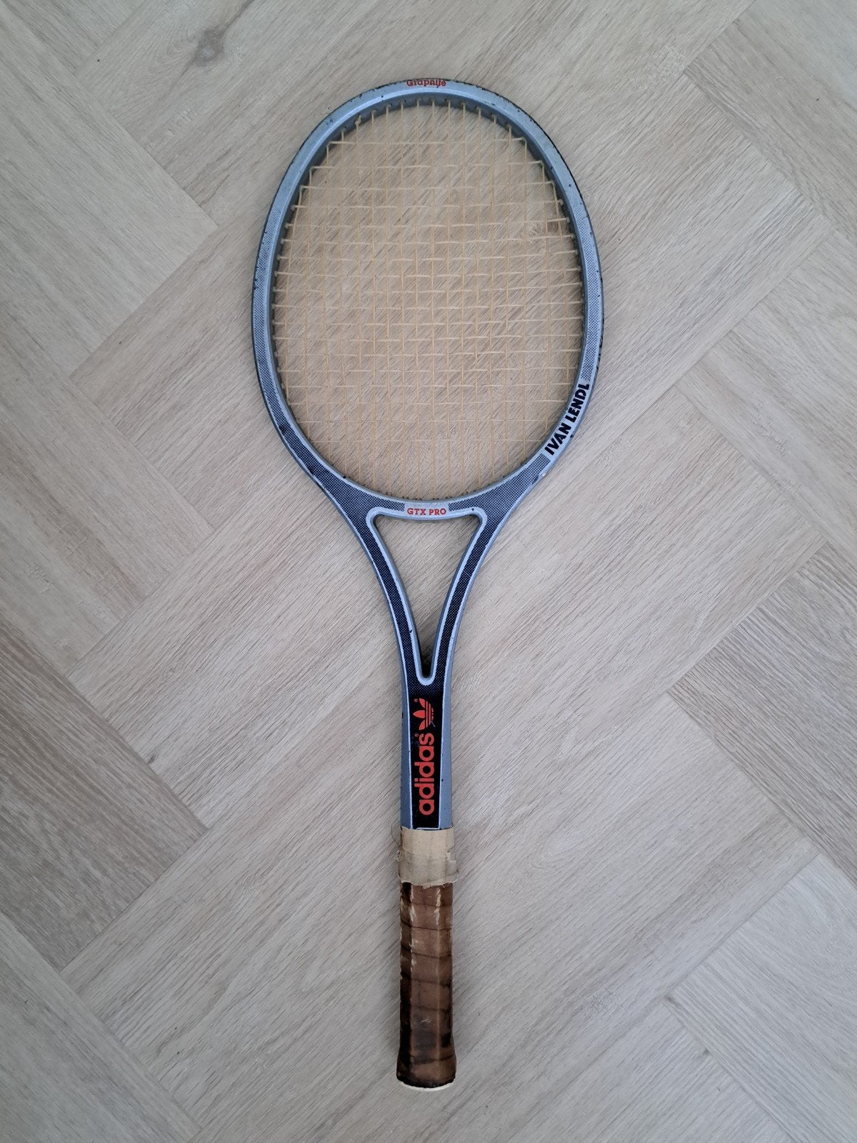 Vintage Adidas Ivan Lendl GTX Pro Tennisracket LM4 4 1/2LM, Sport en Fitness, Tennis, Ophalen of Verzenden