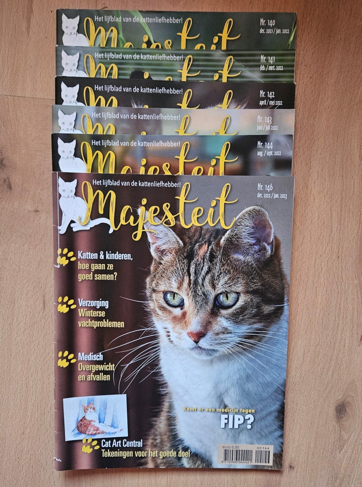 Majesteit Tijdschriften - Het blad van de kattenliefhebbe, Ophalen, Damesbladen