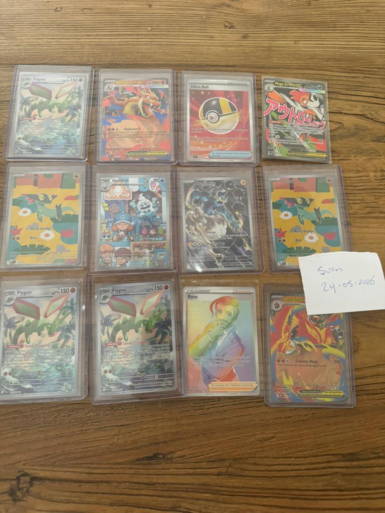 Pokemon Kaarten, Verzenden, Nieuw, Meerdere kaarten, Foil