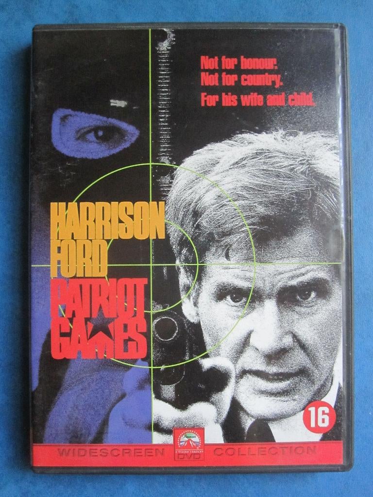 Patriot Games (1992), Vanaf 16 jaar, Ophalen of Verzenden, Zo goed als nieuw, Actiethriller