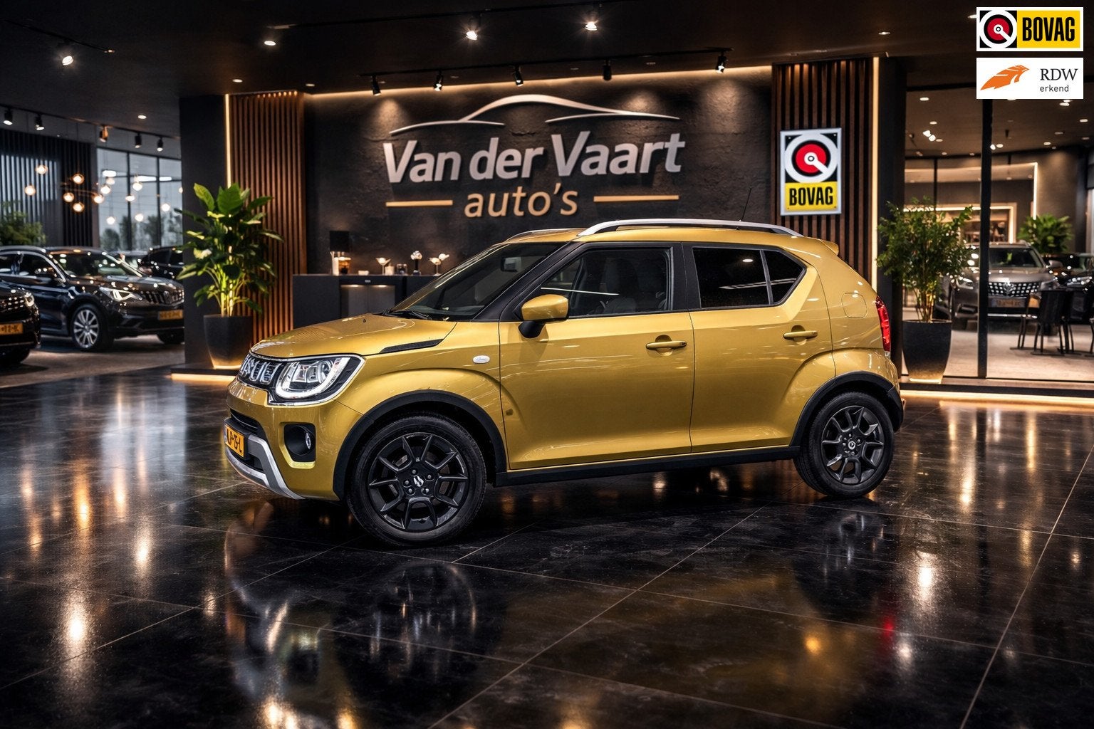 Suzuki IGNIS 1.2 Smart Hybrid Style AUTOMAAT AIRCO LMV, Gebruikt, Euro 6, Geel, Bedrijf