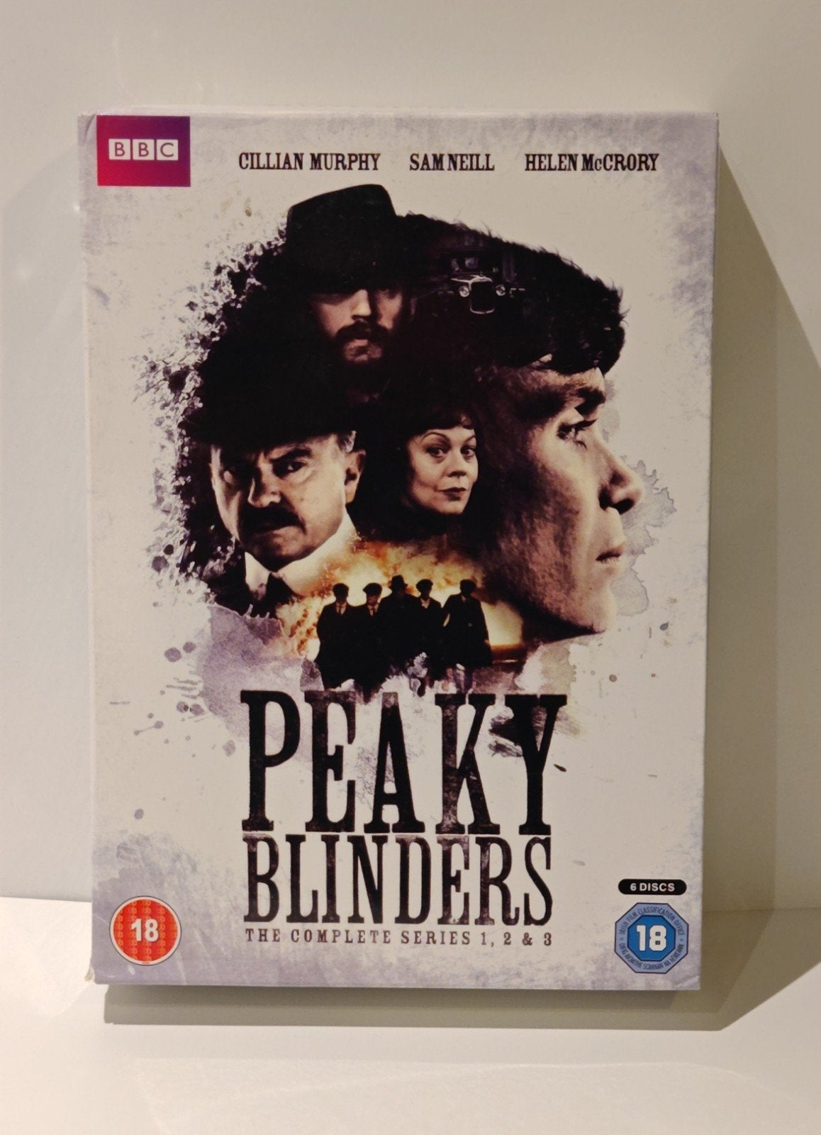 Peaky Blinders Serie seizoen 1, 2 & 3 BBC 6-DVD Box Cillian, Vanaf 12 jaar, Ophalen of Verzenden, Zo goed als nieuw
