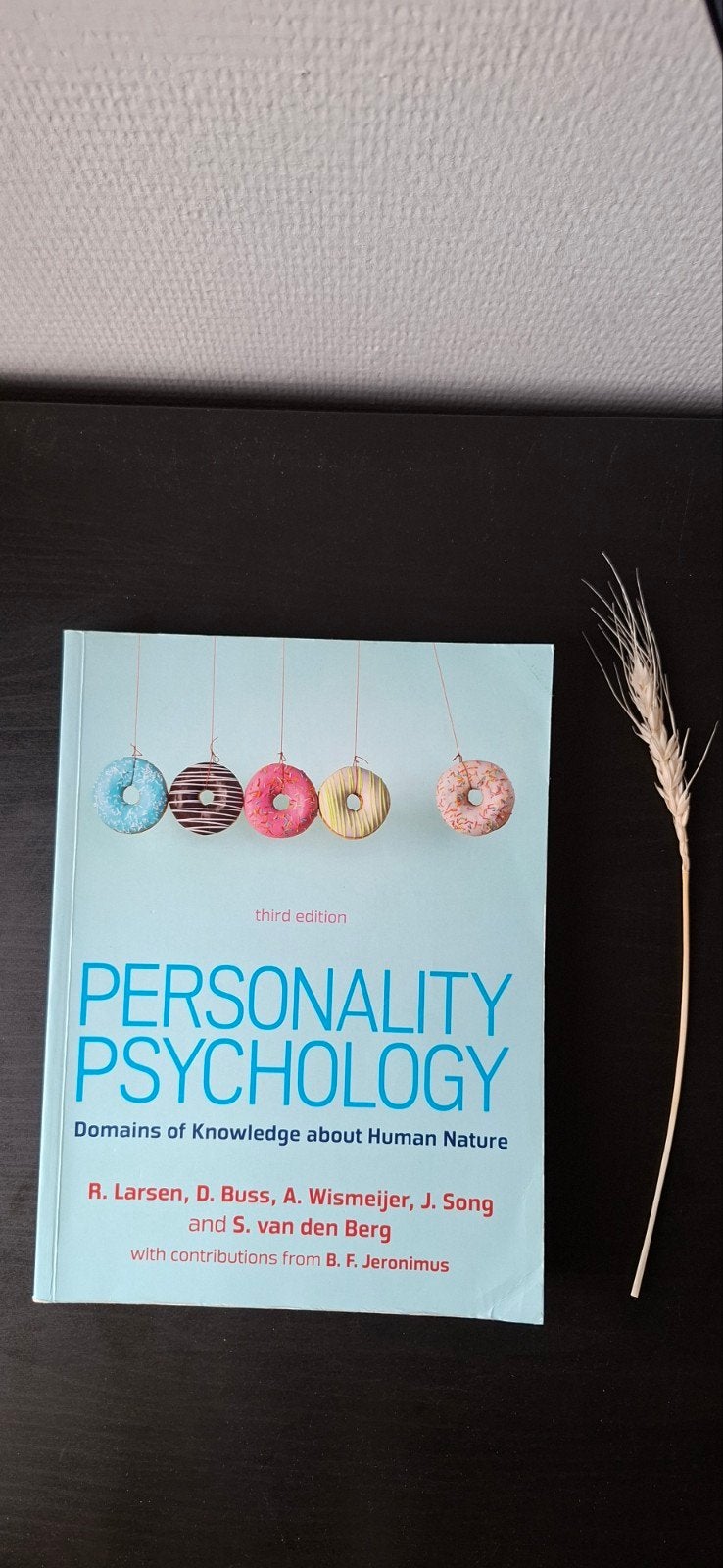 Personality Psychology - 3rd Edition, Ophalen of Verzenden, Zo goed als nieuw, R. Larsen, D. Buss, A. Wismeijer, J. Song, S. van den Berg