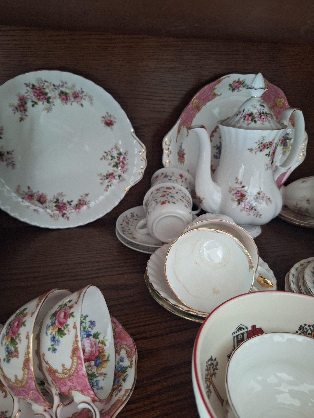 Royal Albert Old Country Roses Serveerschaal, Antiek en Kunst, Ophalen of Verzenden