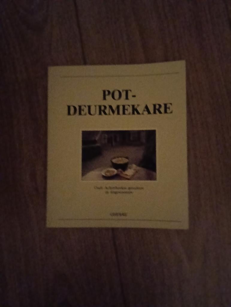 Potdeurmekare, Boeken, Kookboeken, Ophalen of Verzenden
