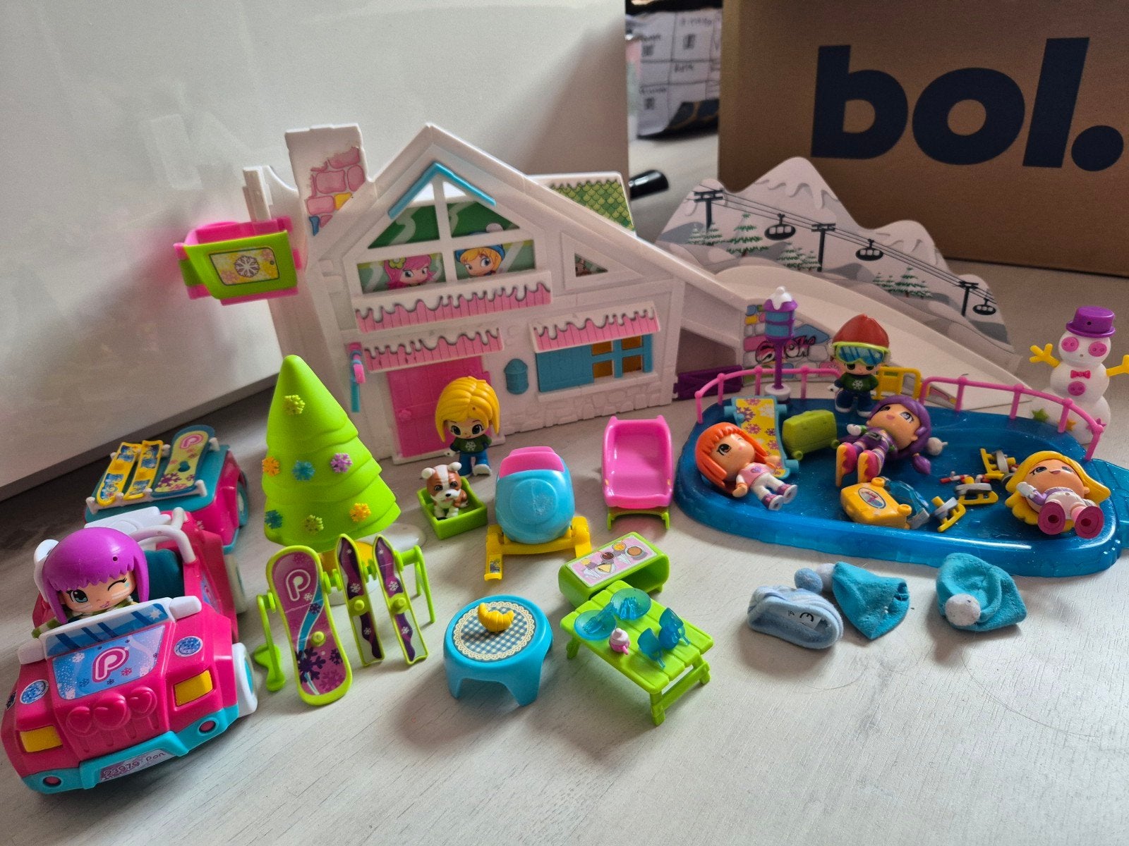 Grote collectie Pinypon speelgoed in goede staat, Ophalen of Verzenden, Gebruikt, Overige typen