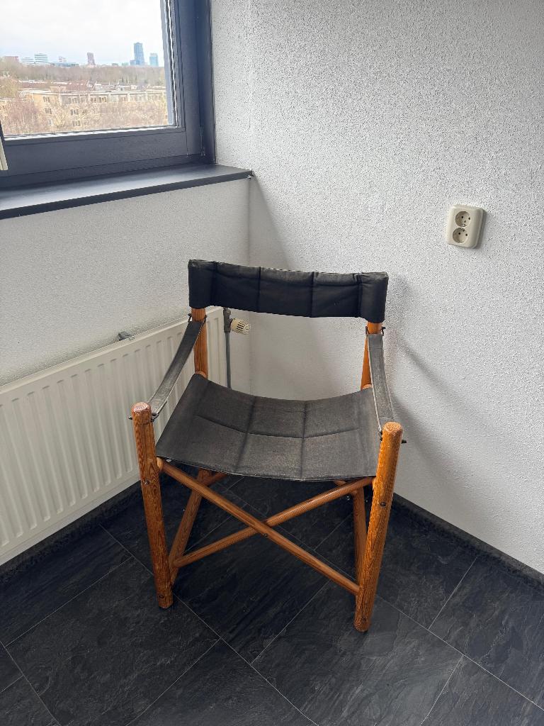 2x Design Safaristoelen Mobens Koch, Ophalen, Gebruikt, Twee, Zwart