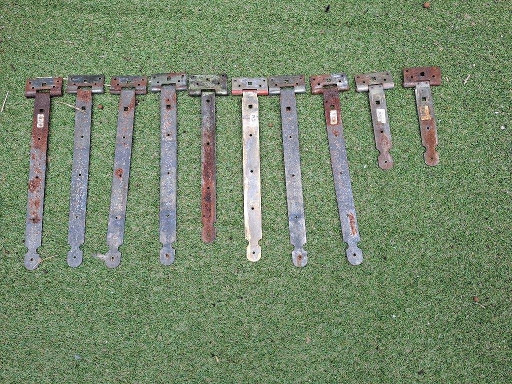 diverse deur scharnieren, Ophalen of Verzenden, Gebruikt, IJzer, Scharnier