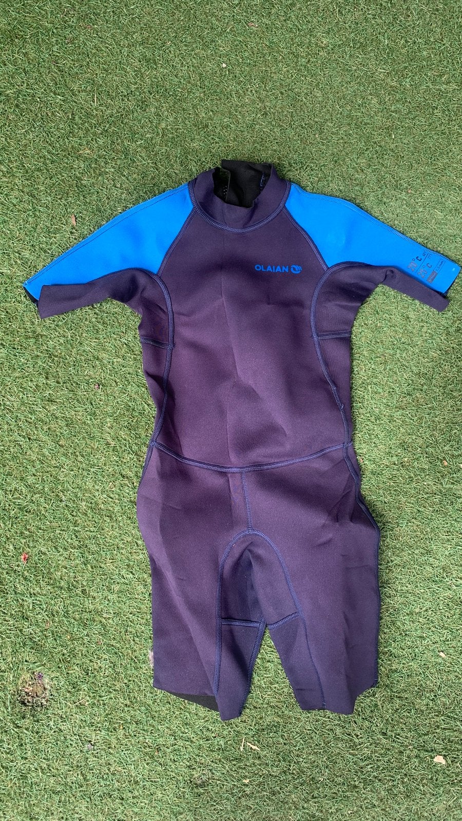 Olaian shorty wetsuit kind 8 jaar, Ophalen, Zo goed als nieuw, Kind, Wetsuit