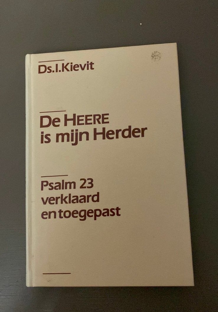 Ds I. Kievit - De HEERE is mijn Herder, Boeken, Ophalen of Verzenden, Zo goed als nieuw
