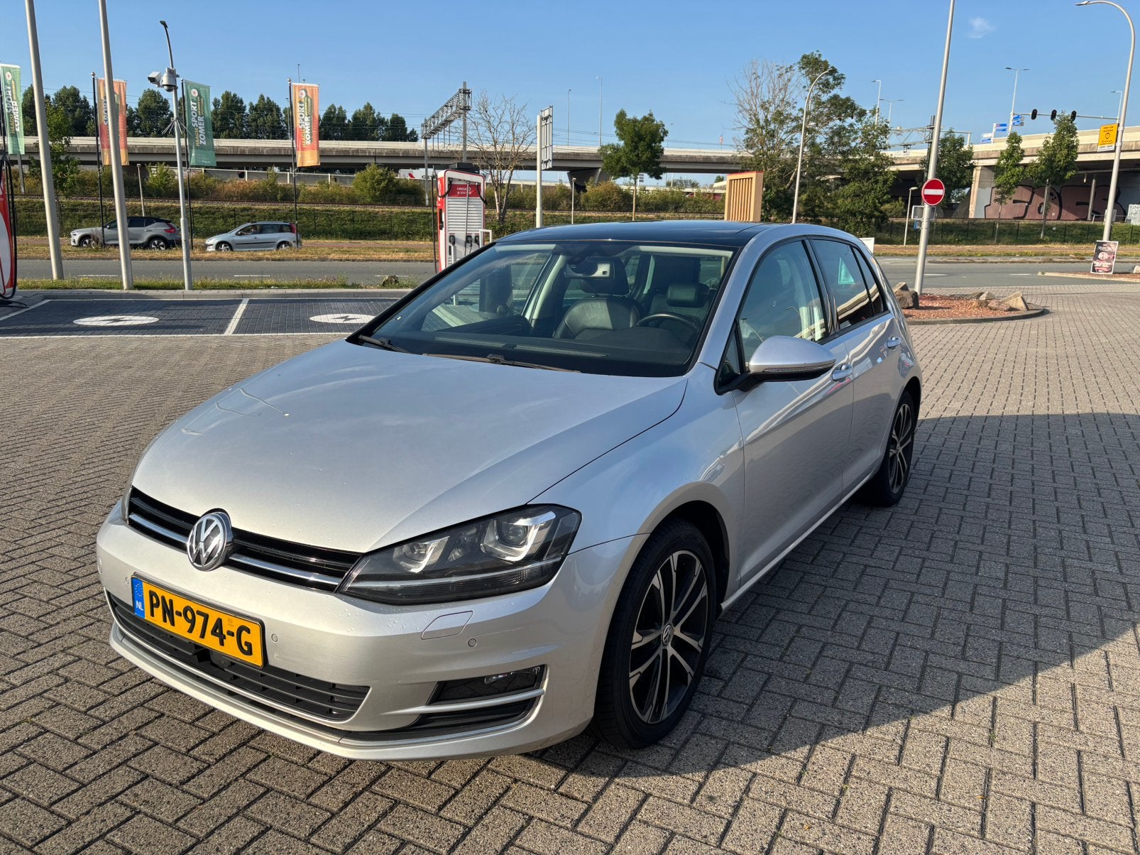 Volkswagen Golf 1.4 TSI 150PK 5D DSG 2015 Grijs | Panorama, 4 cilinders, 150 pk, Leder, 1395 cc