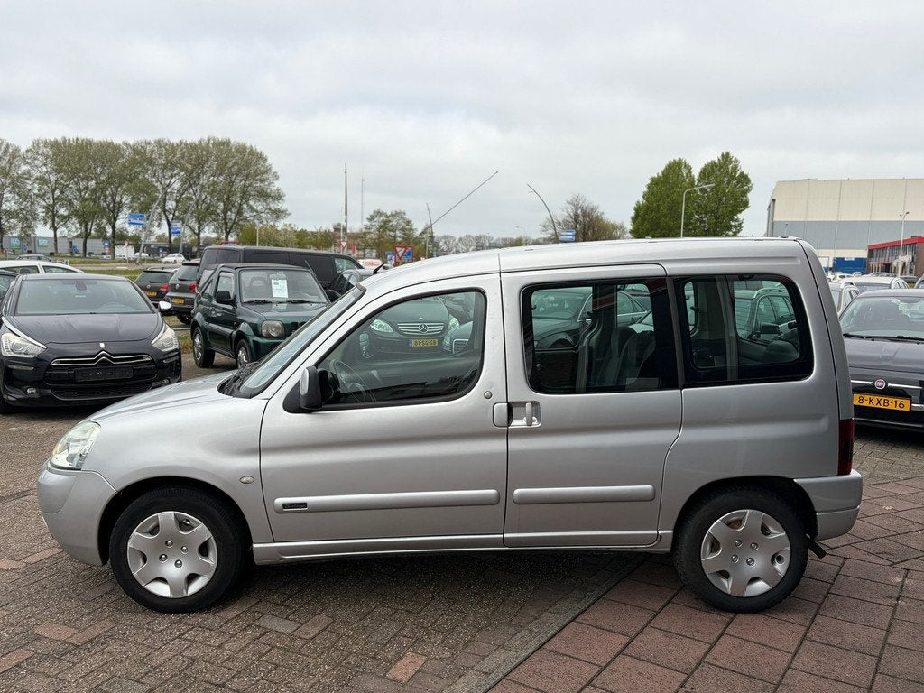 Citroen Berlingo 1.6i Multispace - Airco - Cruise -, Voorwielaandrijving, Stof, Gebruikt, Zwart
