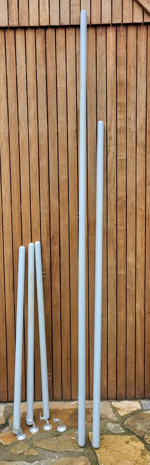Trapleuningen Diverse lengtes, Doe-het-zelf en Verbouw, Hout en Planken, Ophalen, Gebruikt, Overige typen, 50 mm of meer