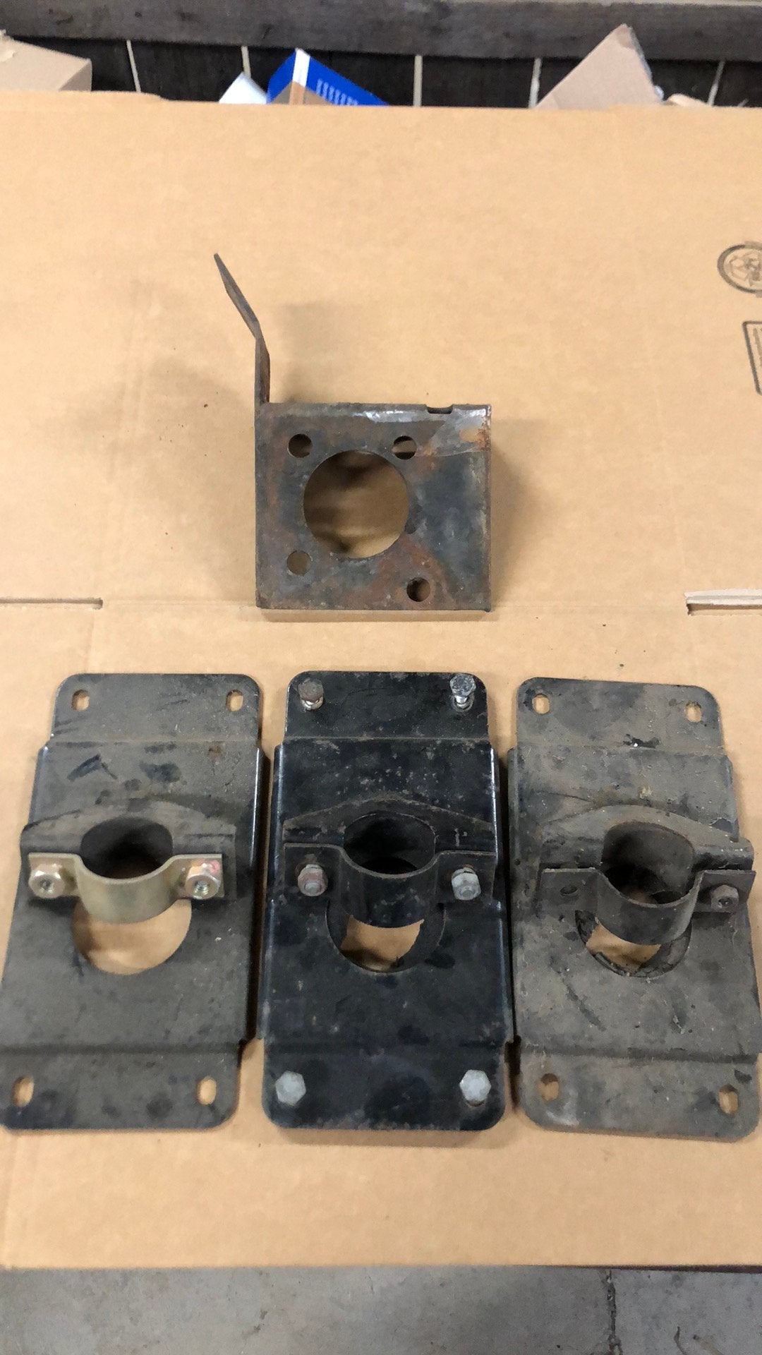 Land Rover Lightweight/Series stuurkolom steun en kapjes, Ophalen of Verzenden