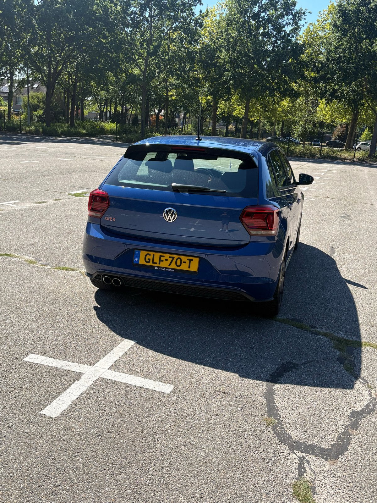 Volkswagen Polo 2.0 TSI 200pk 6-DSG 2019 Blauw, 4 cilinders, 1984 cc, Blauw, 1200 kg