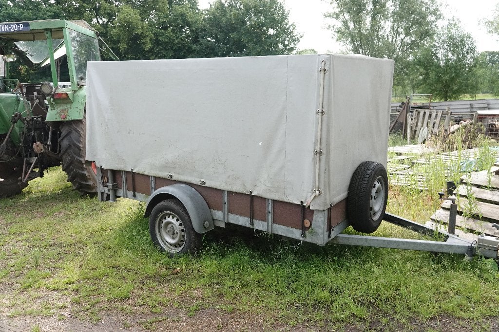 aanhanger met huif    of  ponytrailer veewagen, Ophalen, Gebruikt