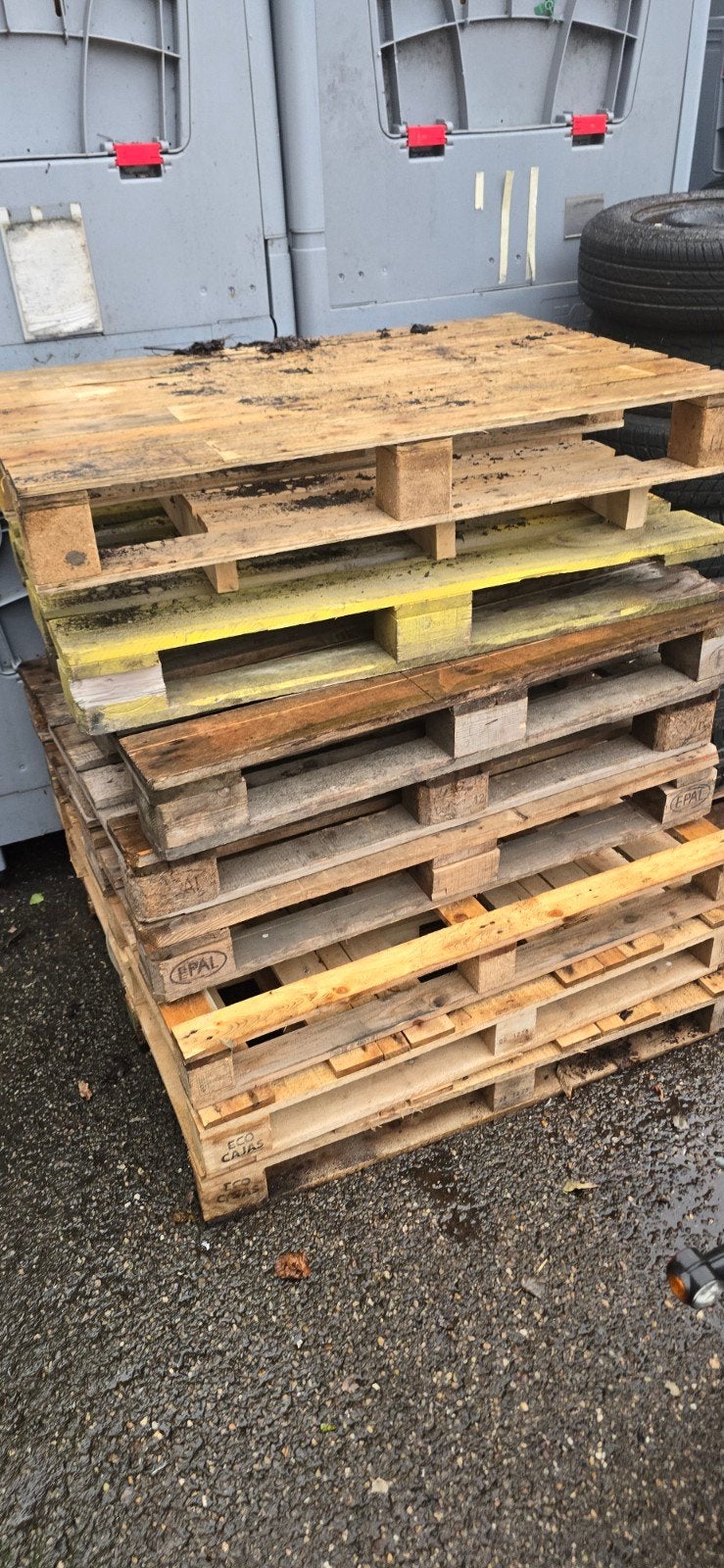 brandhout pallets, Ophalen of Verzenden