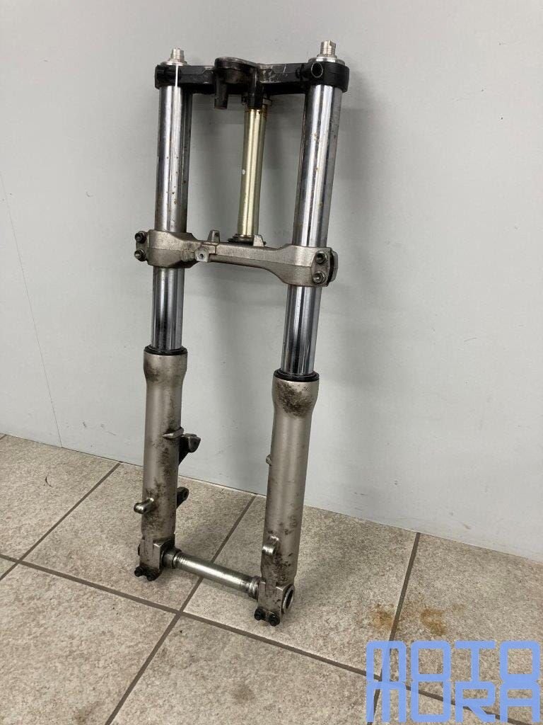 Vorvork met T-stuk en kroonplaat Suzuki GSXR 600 SRAD 1996 2, Gebruikt, -, -, Ophalen of Verzenden