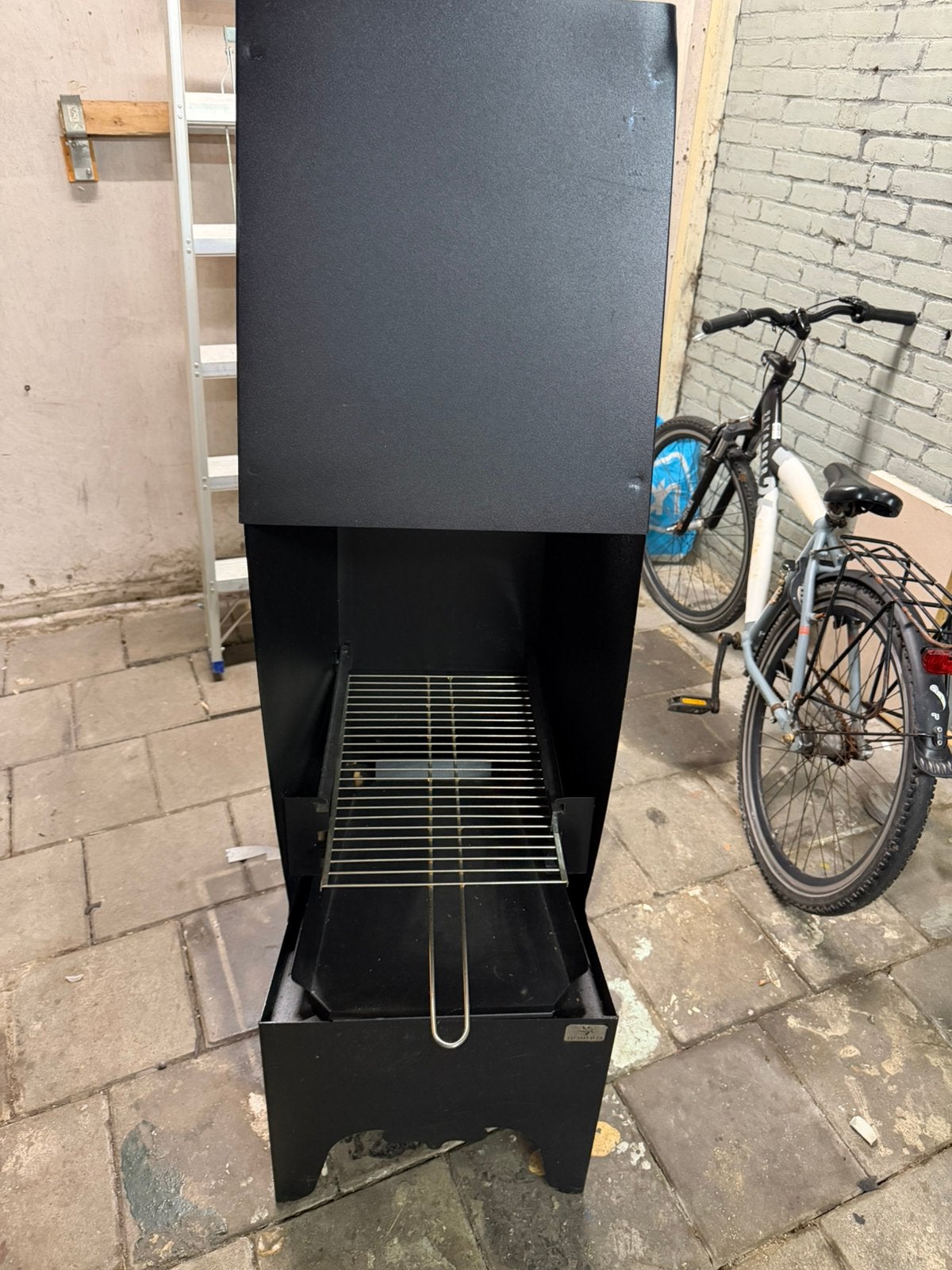 Haard/bbq nieuw showmodel, Ophalen, Zo goed als nieuw