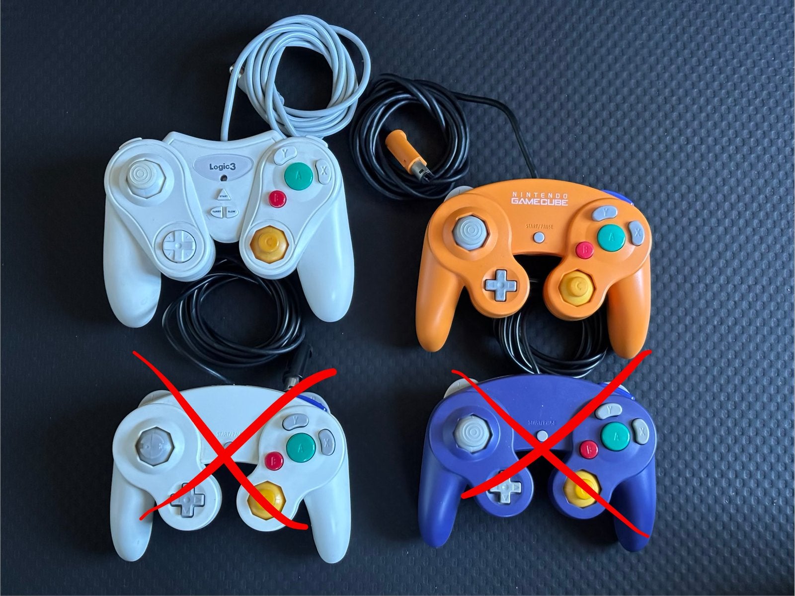 Nintendo GameCube Controllers v.a. €9, Ophalen of Verzenden, Zo goed als nieuw, Gamecube, Overige controllers
