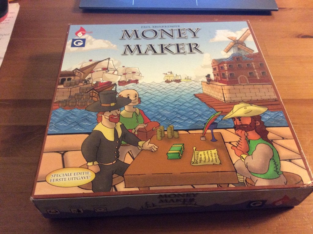 Moneymaker. Bordspel van Firebrush. Nieuw, Vijf spelers of meer, Ophalen of Verzenden, Nieuw, Firebrush