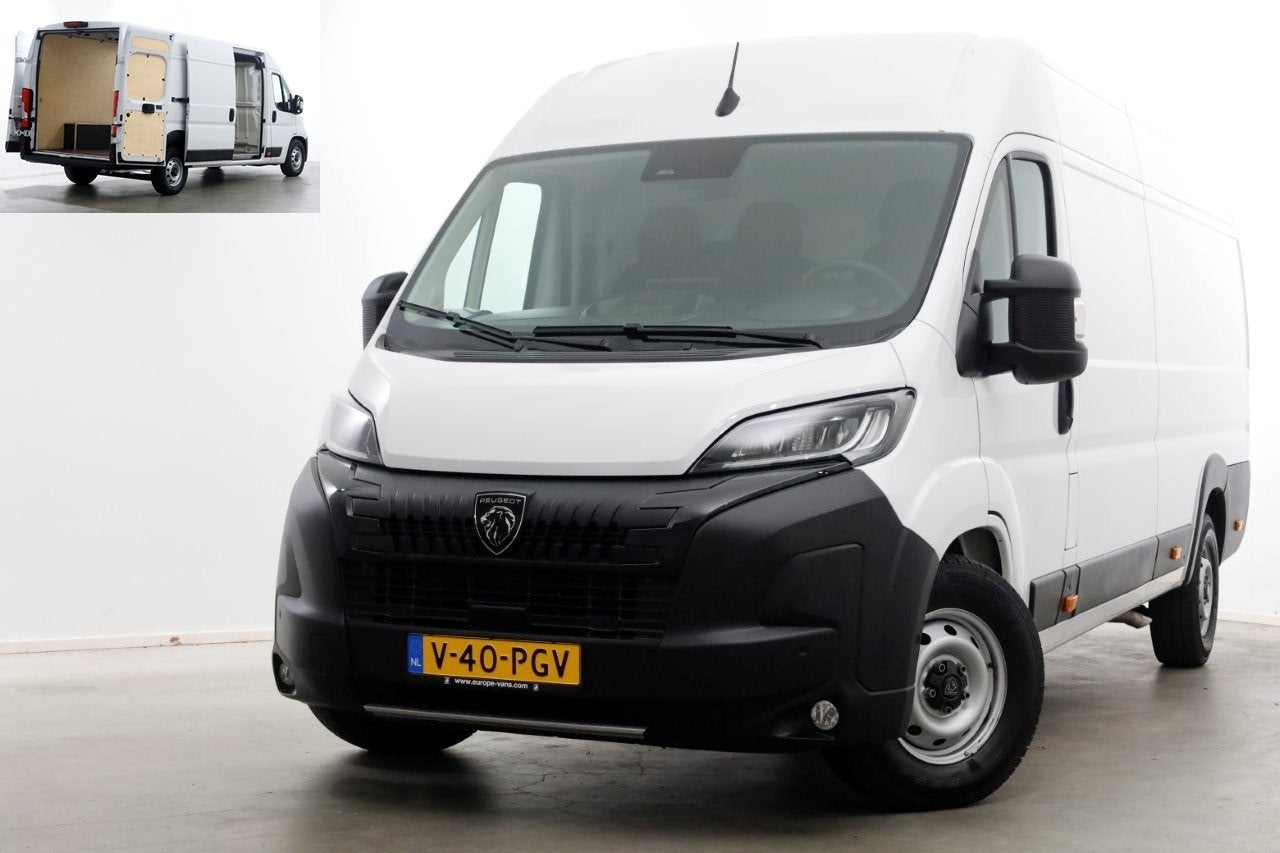 Peugeot Boxer 2.2 BlueHDi 180pk Automaat L4H2 LED/ACC/Navi/C, Auto's, Dealer onderhouden, Gebruikt, Euro 6, 4 cilinders