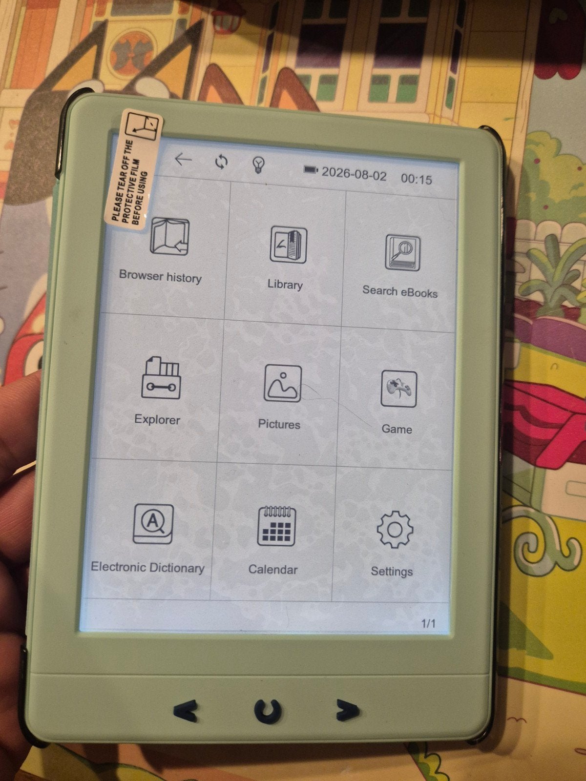 Nieuwe Silvergear E-reader met anti-glare scherm, Ophalen of Verzenden, Nieuw, Touchscreen