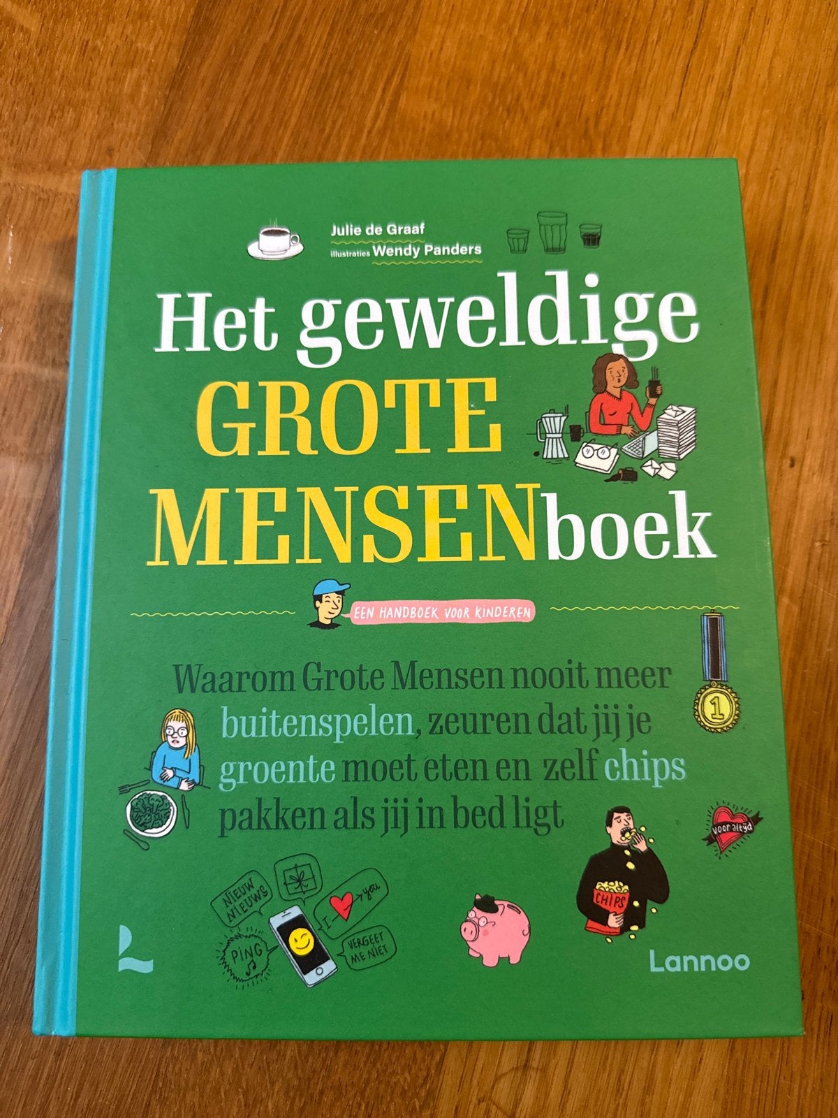Julie de Graaf - Het geweldige Grote Mensenboek, Non-fictie, Ophalen of Verzenden, Zo goed als nieuw, Julie de Graaf