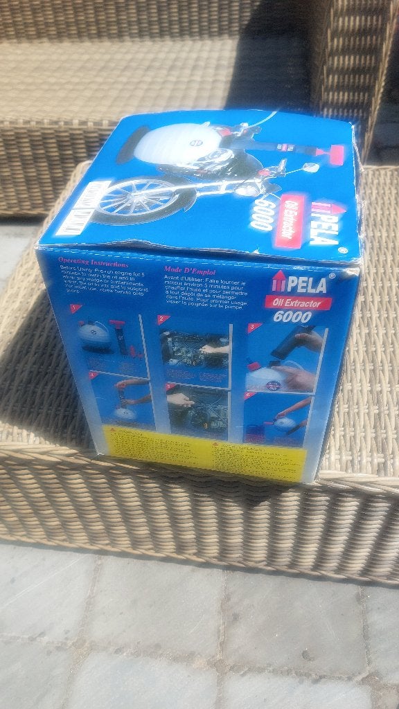 Carterpomp Pela oliepomp, Ophalen, Gebruikt