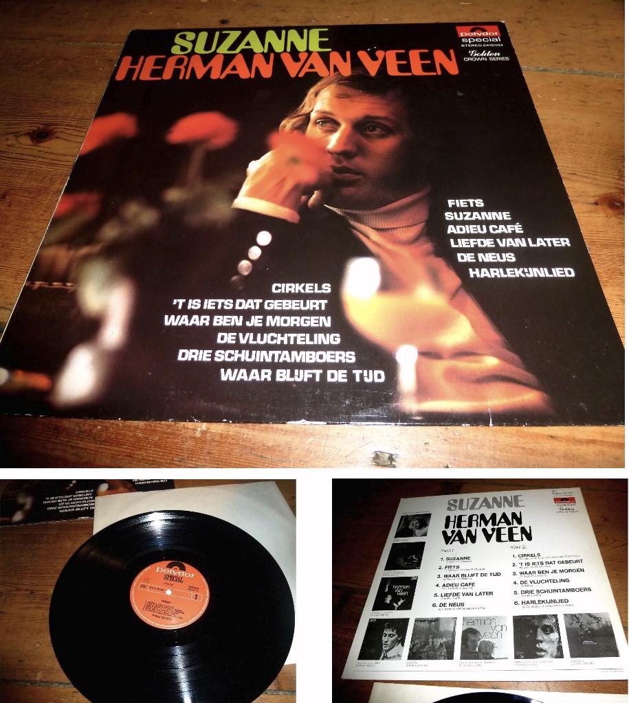 lp Herman van Veen Suzanne LP 1975 in heel nette staat, Ophalen of Verzenden, Gebruikt, Overige formaten