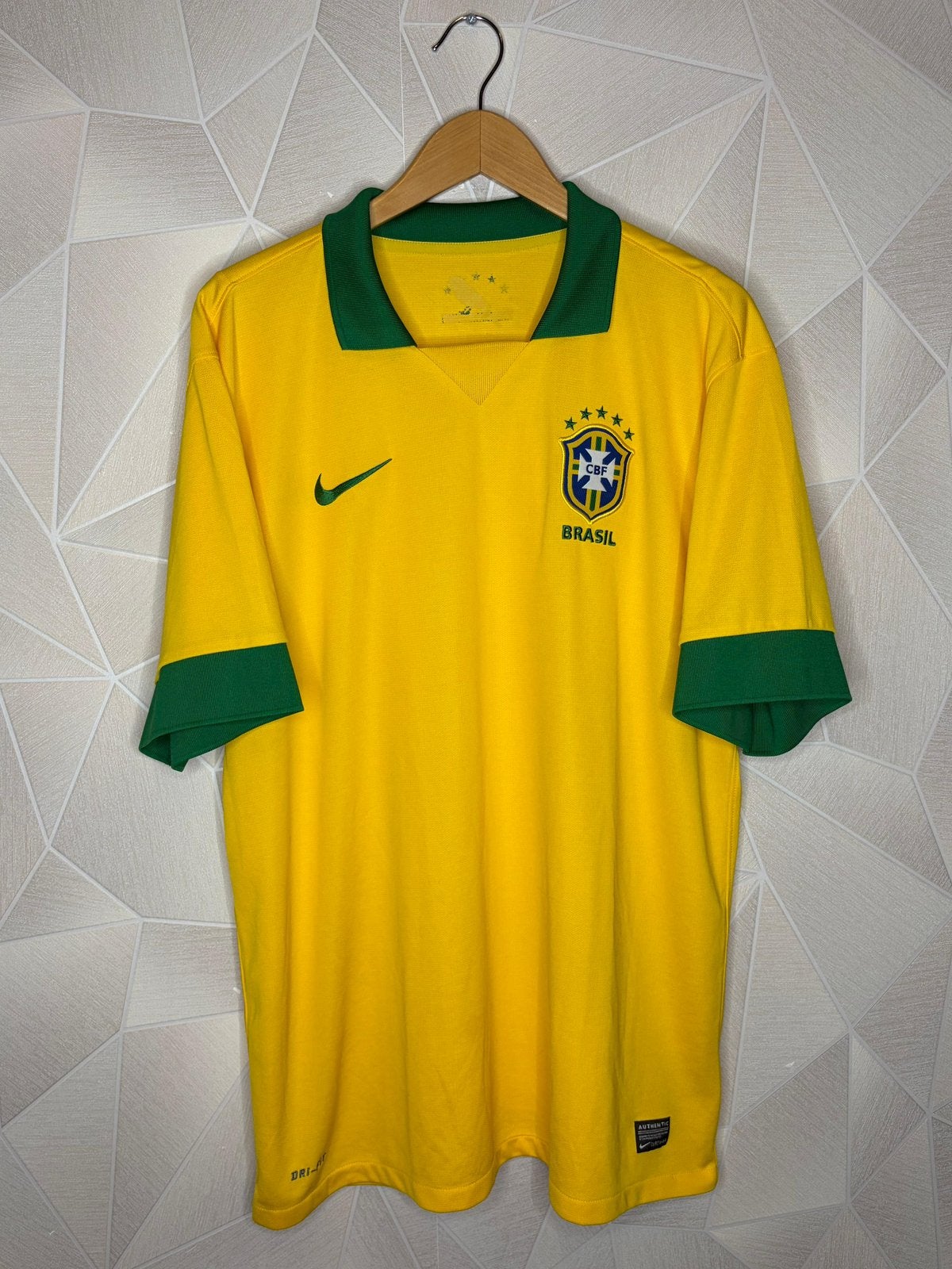 Brazilië Thuis 2013/2014, Shirt, ., Maat XL, Ophalen of Verzenden