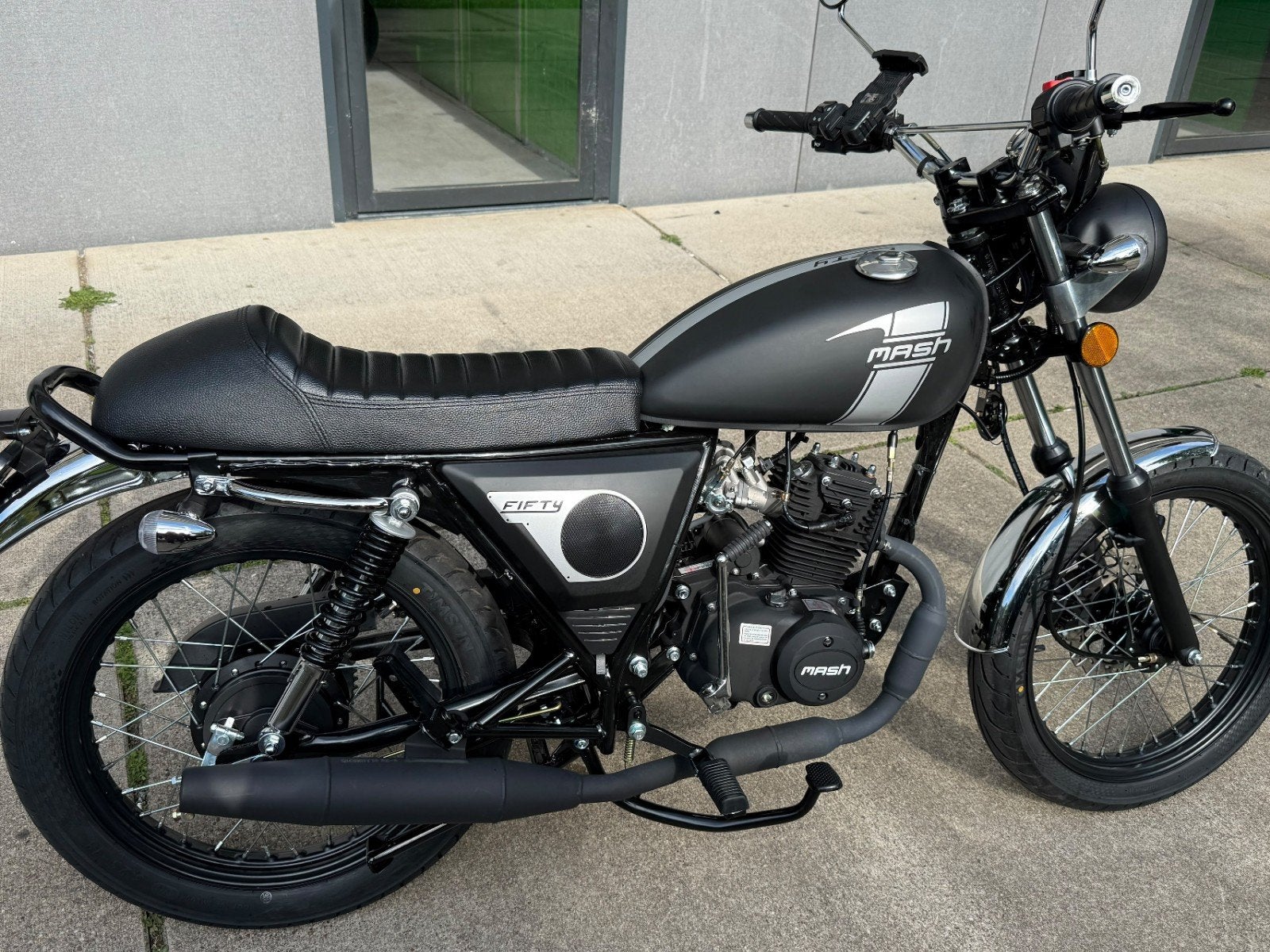 Mash Fifty 50cc 2026 – 500 km – 4 maanden oud – Zo goed als, Motoren, Ophalen, Gebruikt