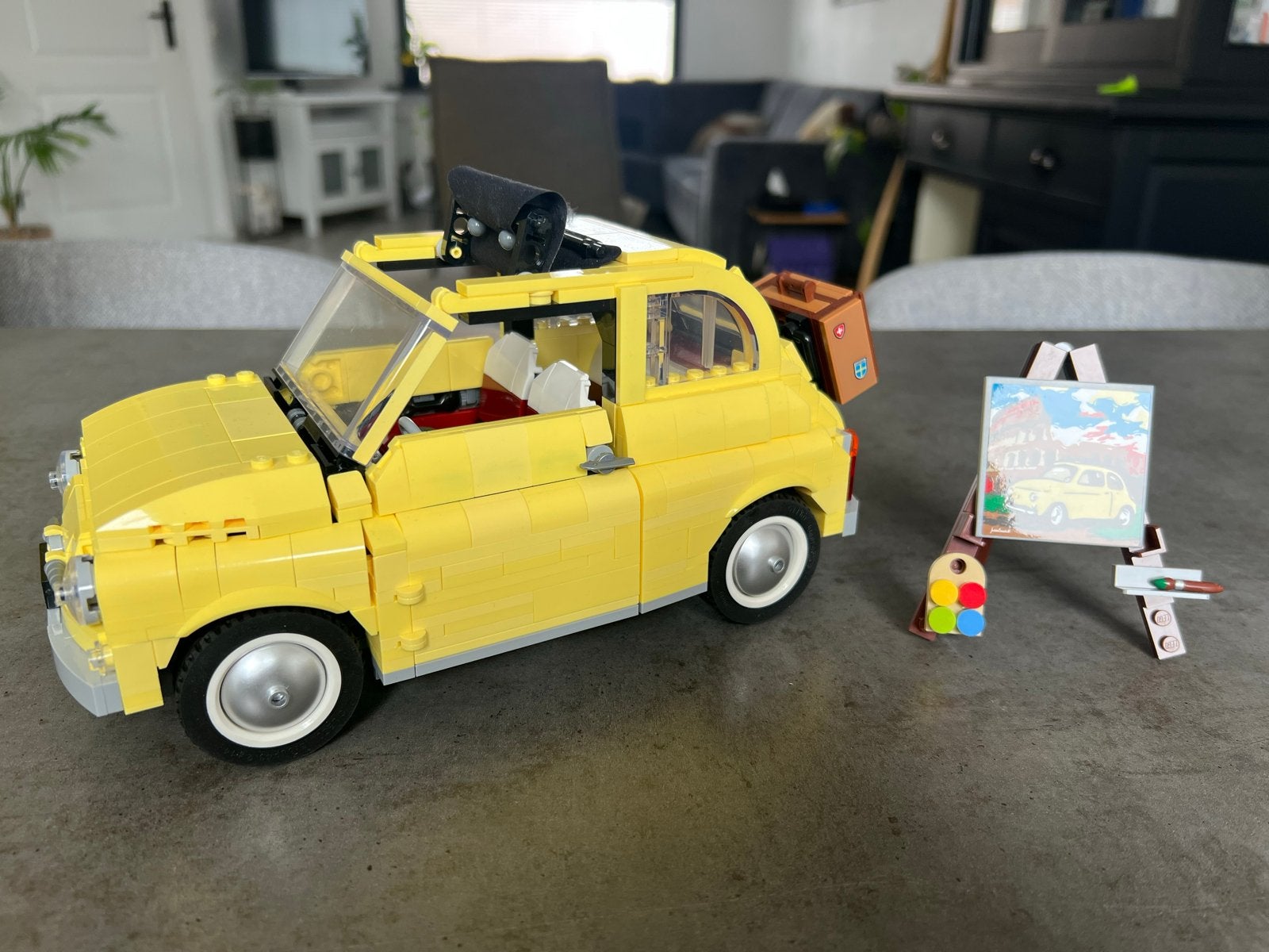 LEGO Creator Expert Fiat 500 (10271) - Zo goed als nieuw, Ophalen of Verzenden, Zo goed als nieuw, Overige merken