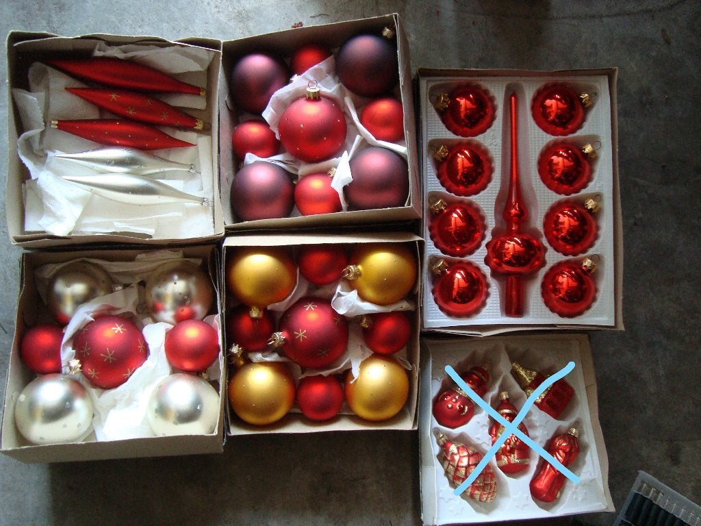 Kerstballen, Diversen, Ophalen of Verzenden, Zo goed als nieuw
