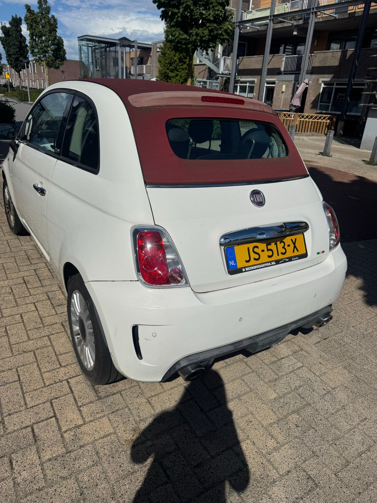 Fiat 500 1.2 C 2012 Wit, Voorwielaandrijving, 4 cilinders, Wit, Handgeschakeld