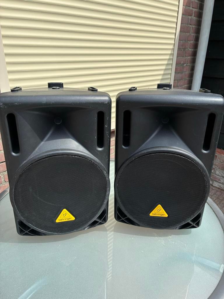 Behringer Eurolive B212D Actieve PA Luidsprekers (set van 2), Audio, Tv en Foto, Luidsprekers, Gebruikt, 120 watt of meer, Front, Rear of Stereo speakers