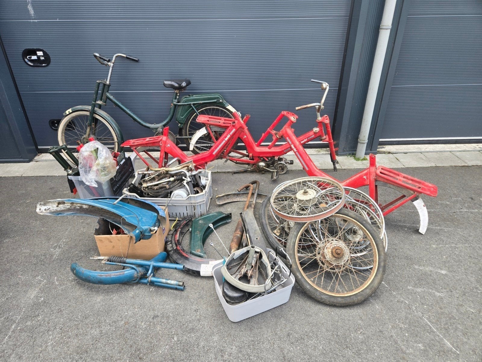 Grote partij Berini onderdelen, Fietsen en Brommers, Ophalen of Verzenden