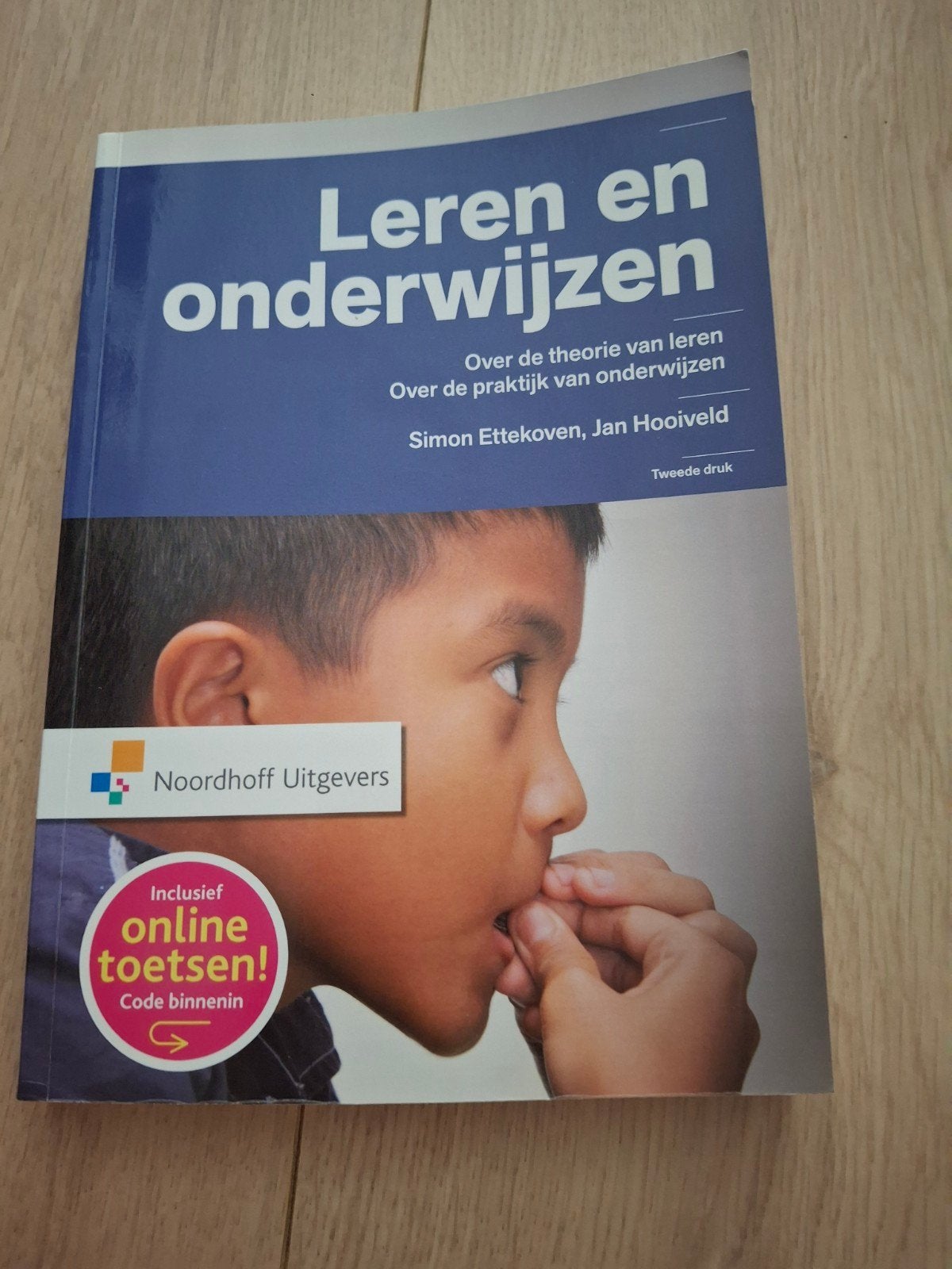 Leren en onderwijzen - Pabo boek zo goed als nieuw, Ophalen of Verzenden, Zo goed als nieuw, Simon Ettekoven, Jan Hooiveld, Alpha